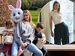 I bambini raramente visti di Rosie Huntington-Whiteley con Jason Statham sembrano adorabili nei dolci scatti del effective settimana di Pasqua in famiglia nella loro casa londinese da 10 milioni di sterline
