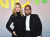 Cameron Diaz stupisce indossando un abito nero mentre svetta su Jonah Hill mentre calca un raro tappeto rosso a New York