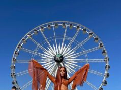 Maura Higgins mostra la sua figura tonica in una serie di audaci scatti di ritorno al Coachella e insiste che “il deserto si ricorda di me”