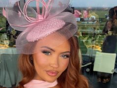 Charlotte Dawson risponde alla reazione negativa sul suo vestito rosa rivelatore all’Aintree Grand Nationwide Pageant