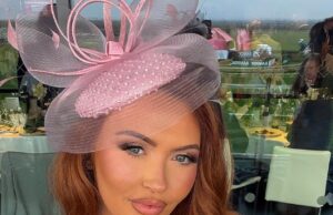 Charlotte Dawson risponde alla reazione negativa sul suo vestito rosa rivelatore all’Aintree Grand Nationwide Pageant