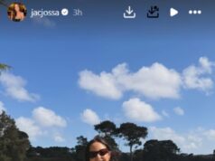 La brillante Jacqueline Jossa sorride durante la giornata dopo la separazione dal marito Dan Osborne dopo nove anni di matrimonio