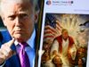 Trump cancella l’immagine di Reality Social che lo raffigurava come Gesù: ‘Sono stato io come medico’