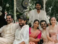 Vijay, Rashmika avvistato a un evento di matrimonio