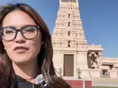 “L’immigrazione sta distruggendo l’America”: il video del giornalista della TPUSA all’interno di un tempio indù in Texas scatena una reazione on-line