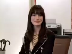 Anne Hathaway si emoziona all’evento ‘TDWP2’