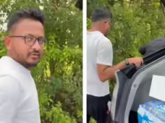 Un uomo indiano riceve chiamate abusive dopo che il video di lui che scarica la spazzatura è diventato virale: “Mi sono già scusato”