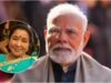 Il Primo Ministro Modi esprime preoccupazione per la salute di Asha Bhosle