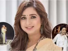 Il tributo di Shreya Ghoshal advert Asha Ji al suo concerto a Londra