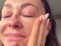 La star è stata vista con le lacrime agli occhi mentre ammette un momento “inaspettato” durante l’uscita dallo present