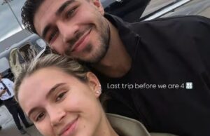 Tommy Fury condivide l'”ultimo” con Molly-Mae Hague mentre lei lo sorprende prima dell’arrivo del bambino