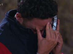 I fan di I am A Celeb sono rimasti a “gridare” mentre Adam Thomas scoppia in lacrime per il messaggio emotivo