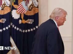 Trump lascia le domande chiave senza risposta mentre cerca di calmare i nervi sulla guerra con l’Iran