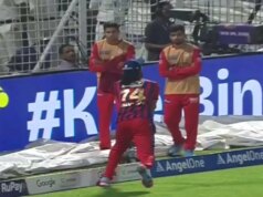 Il licenziamento del battitore KKR scatena una lite nell’IPL 2026. Cube l’ex star della RCB "Sembrava un sei"