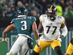 Report: Broderick Jones (collo) degli Steelers LT subisce una battuta d’arresto