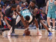 Dopo la rissa di febbraio, Hornets e Pistons si prepararono per la rivincita di positive stagione