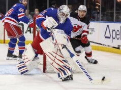 Igor Shesterkin, i Rangers evitano il successo stagionale contro i rivali Devils