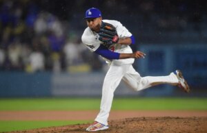 Il RHP dei Dodgers Edwin Diaz (operato al gomito) fuori fino al secondo tempo