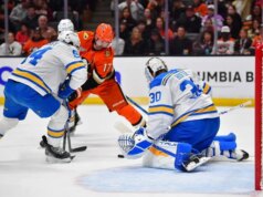 I Blues aumentano le speranze di playoff con la vittoria per 4 gol in casa dei Geese