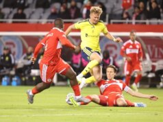 Il Nashville chief a est potrebbe essere senza Sam Surridge advert Atlanta