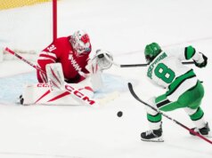Daniel Hauser, Wisconsin, supera il North Dakota per raggiungere la finale di Frozen 4