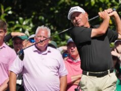 Le speranze di taglio di Fred {Couples} svaniscono mentre il again 9 di Masters morde di nuovo