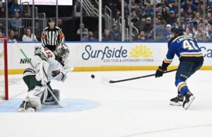 Sei diversi Blues segnano nella vittoria in rimonta su Wild