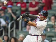 I Braves realizzano tre fuoricampo vincendo su Marlins