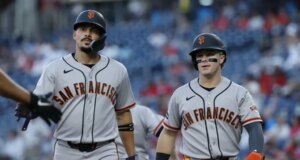 Heliot Ramos (3 run HR), i Giants esplodono contro i Nationals