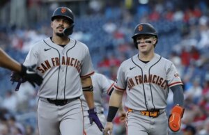 Heliot Ramos (3 run HR), i Giants esplodono contro i Nationals