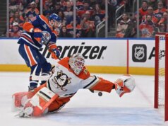 Gli Oilers sprecano 2 gol di vantaggio, poi tornano a bordo dei Geese