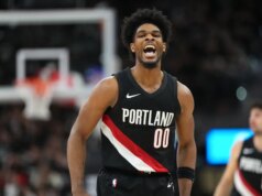 Scoot Henderson interpreta Victor Wembanyama malato; I blazer pareggiano gli Spurs 1-1