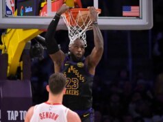 I Lakers short-handed mostrano grinta nella serie principale contro i Rockets