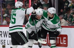 Riepilogo NHL: le stelle superano Wild in doppio OT portandosi in vantaggio per 2-1 nella serie
