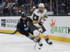 Nonostante il deficit di 2-1 nella serie, i Golden Knights non si fanno prendere dal panico contro Mammoth