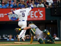 L’esplosione di 2 run di Josh Jung solleva i Rangers oltre l’Atletica