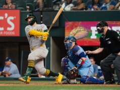 La tripla di due run di Carlos Cortes solleva l’Atletica sui Rangers