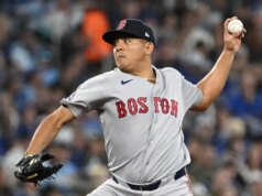 Ranger Suarez, Blue Jays in bianco dei Purple Sox, vincono la terza volta consecutiva