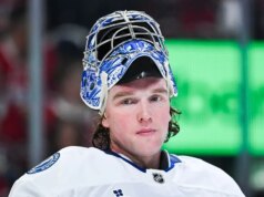 Finalisti Vezina: Andrei Vasilevskiy, Ilya Sorokin, Jeremy Swayman