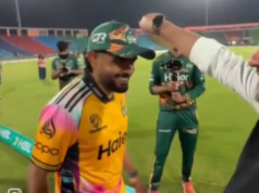 Il rituale “Nazar Utarna” dell’amministratore delegato della Tremendous League pakistana lascia Babar Azam quasi in imbarazzo. Orologio
