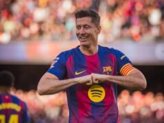 Robert Lewandowski rivendica la vittoria vitale della capolista Barcellona nella Liga contro l’Atletico Madrid