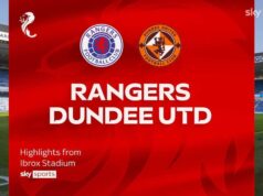 Rangers-Dundee United 4-2