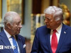 Trump cube alla BBC che la visita di King potrebbe “assolutamente” aiutare a ristabilire le relazioni con il Regno Unito