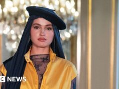 Foulard con berretto: gli stilisti musulmani presentano abiti floreali e streetwear squadrato a Parigi