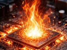 Gli scienziati hanno costruito un chip che funziona a temperature più calde della lava