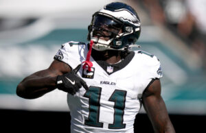 Report: Patriots in trattative per il ricevitore degli Eagles AJ Brown