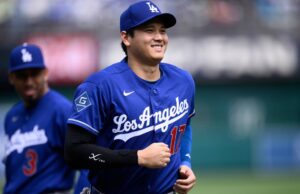 Shohei Ohtani dei Dodgers centra un homer su tre run guidando nelle prime run della stagione