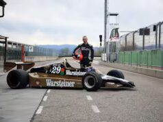 Bertrand Godin dans les souliers de Gilles Villeneuve a Monaco