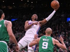 Edgecombe e Maxey aiutano i 76ers a sconvolgere i Celtics nel pareggiare la serie al primo turno