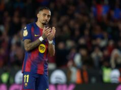 Raphinha del Barcellona si scusa per il gesto rivolto ai tifosi dell’Atletico